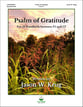 Psalm of Gratitude Handbell sheet music cover